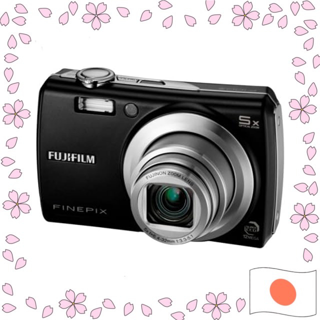 FUJIFILM Digital Camera FinePix F100fd Black FX-F100FDB USED