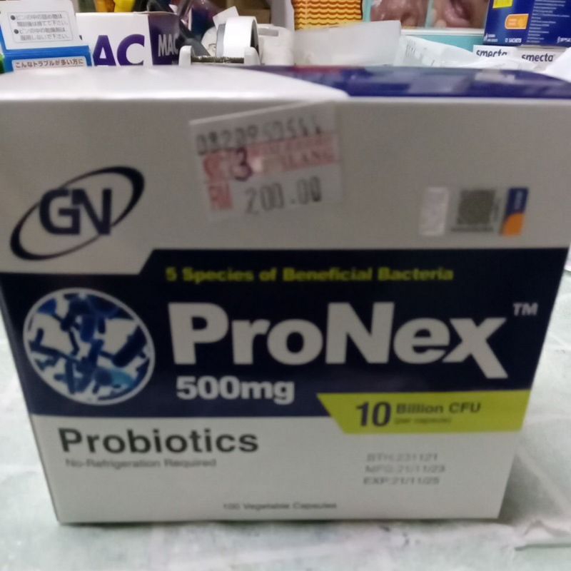 GN PRONEX PROBIOTICS 500MG 10 BILLION CFU PER CAPSULE (10 CAPSULES ...