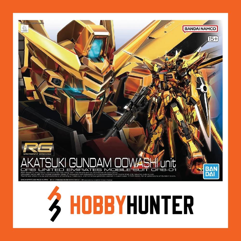 Bandai RG 1/144 Akatsuki Gundam Oowashi Unit | Shopee Malaysia