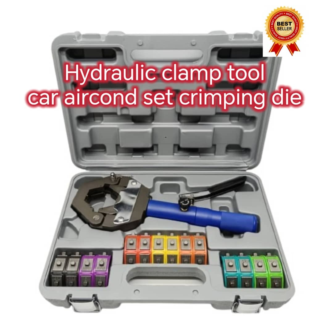 REPAIR HOSE PRESS CRIMPER ADAPTER HEAD CONNECTOR HYDRAULIC CLAMP ...