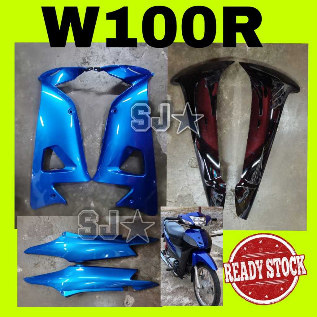 HONDA W100R -WAVE100R W100 R COVERSET BODY COVER SET BODYSET LEG SHEILD ...
