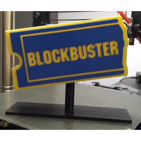 Blockbuster Sign (Size 130mm x 120mm x 35 ) | Shopee Malaysia