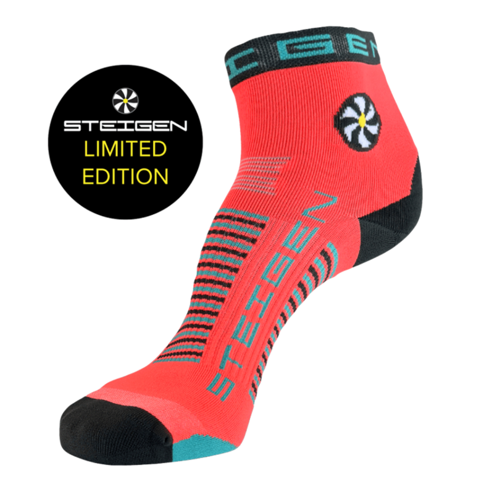 Steigen 1/4 Length Vector Red Running Socks (Limited Edition) | Shopee ...