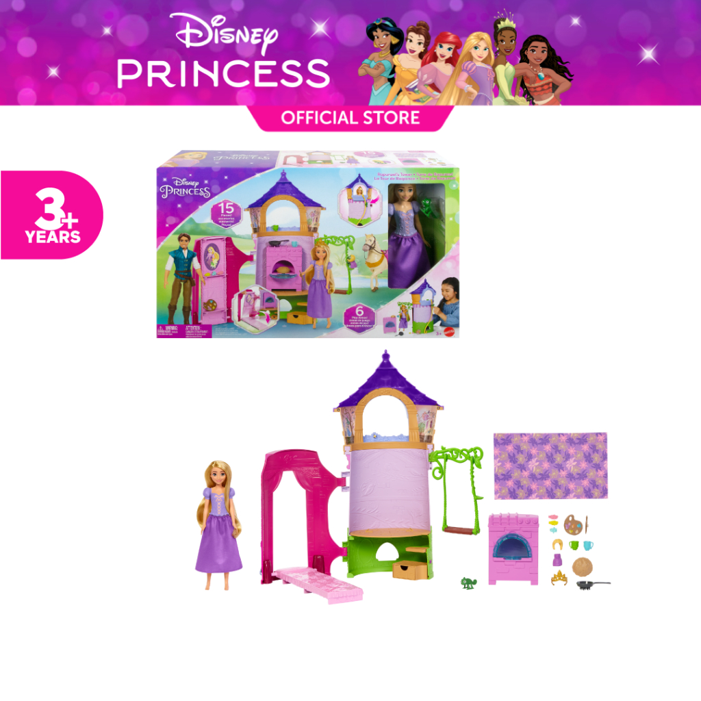 Disney Princess Rapunzel's Tower (HLW30) | Shopee Malaysia