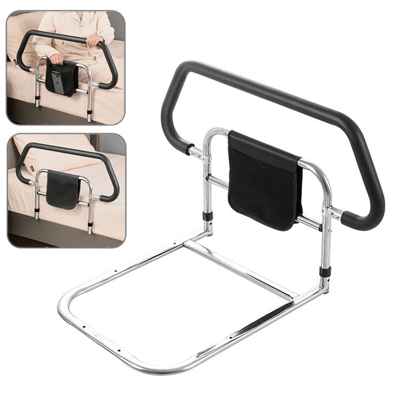 Bed Rails for Elderly Adults Safety, Bed Assist Rail with Storage ...