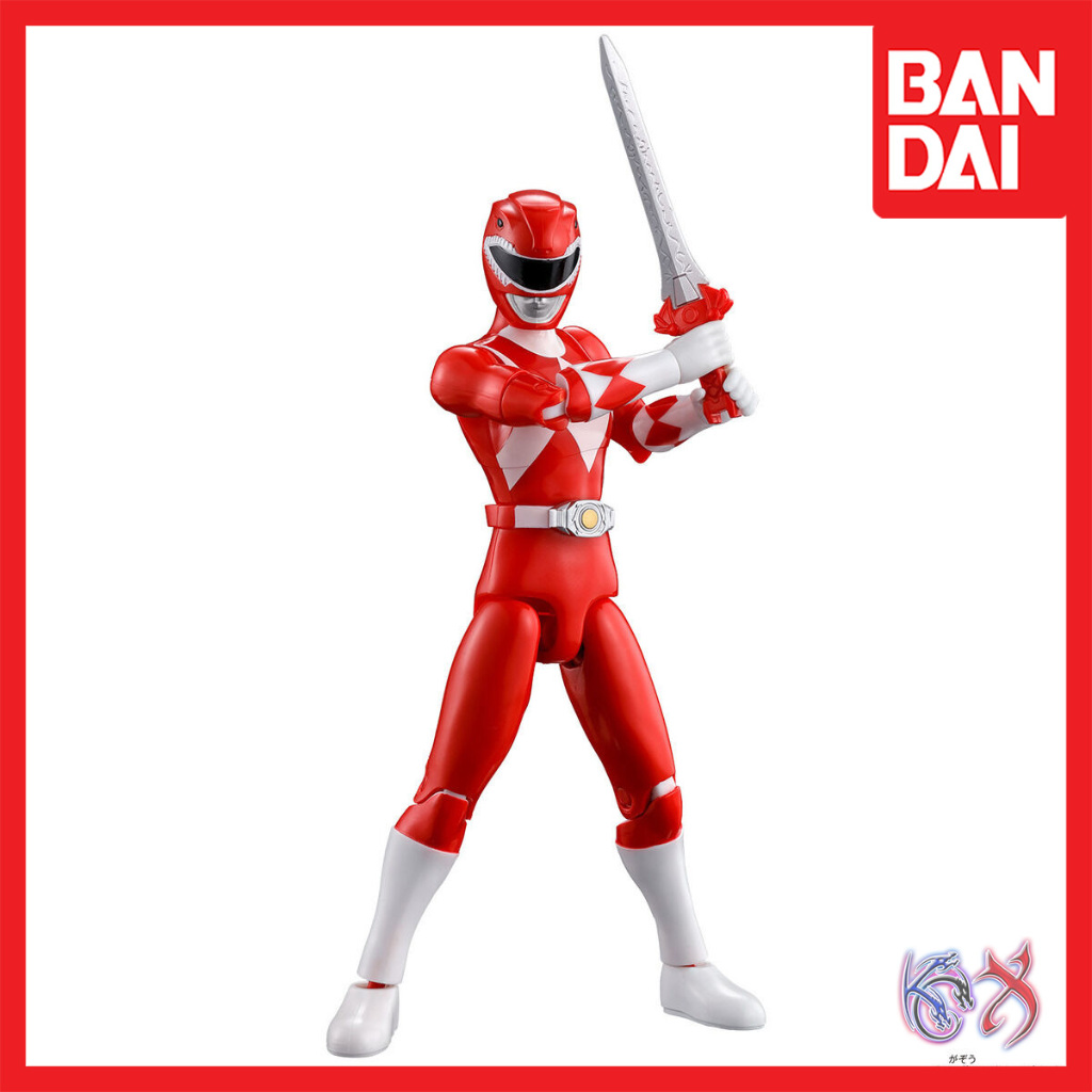 Bandai Action Hero Tyranno Red Ranger Kyoryu Sentai Zyuranger Mighty ...