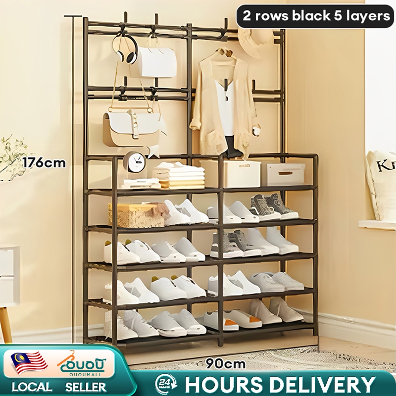 Multifunctional Shoe Rack Simple Shoe Rack Solid Space Integrated Shoe ...