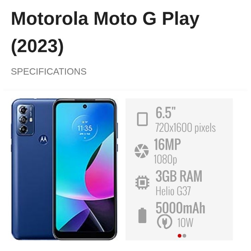 (Used)Motorola G Play 2023/G Pure 2021/3gb ram/32gb memory original