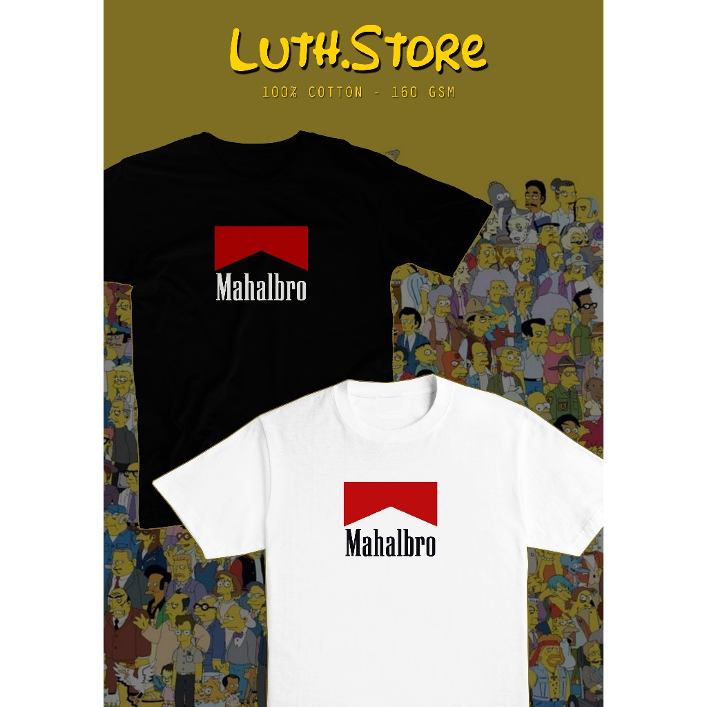 MAHALBRO TSHIRT 100% COTTON | Shopee Malaysia