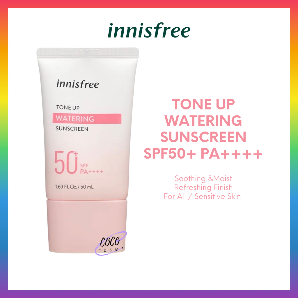 Innisfree Tone up Watering Sunscreen SPF50+ PA++++ 60ml