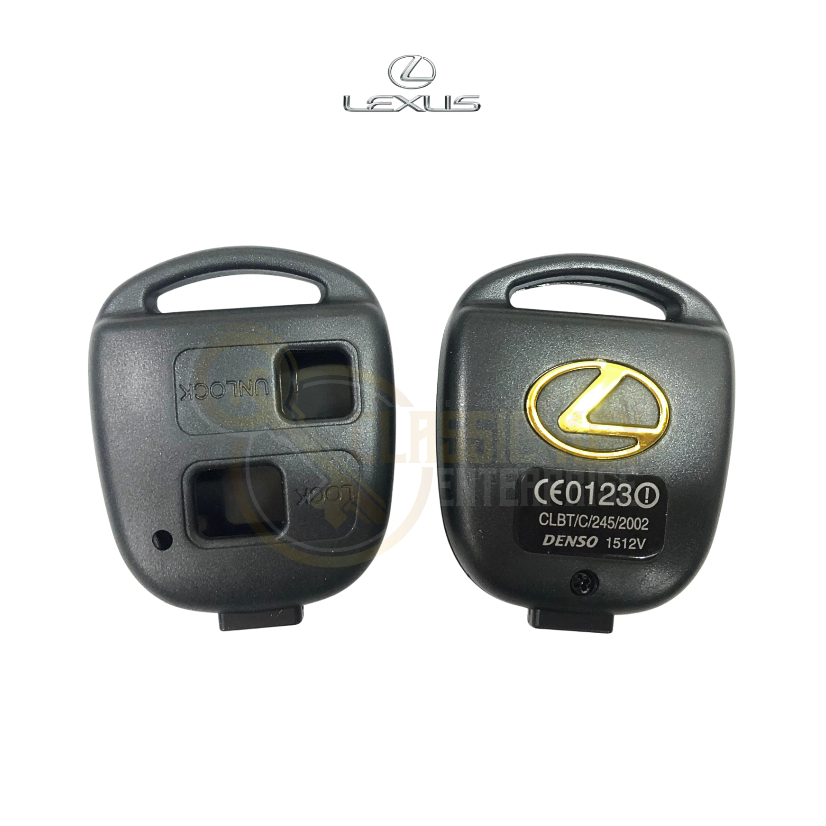 Toyota Lexus 2 Button Casing Replacement - Without Keyblade | Shopee ...