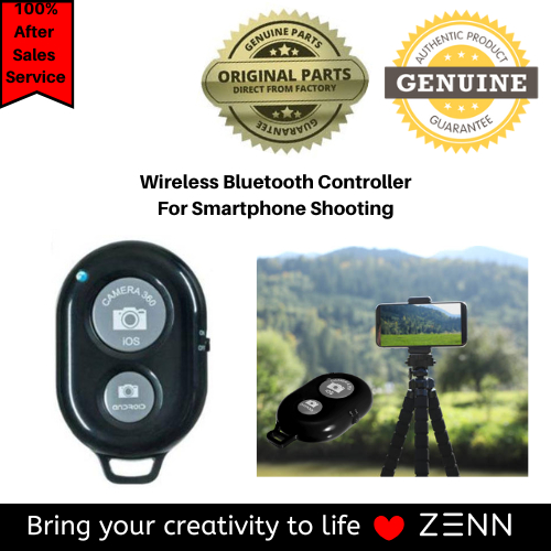 Bluetooth Remote Control Camera Shutter Wireless Selfie Snapshot FOR ...