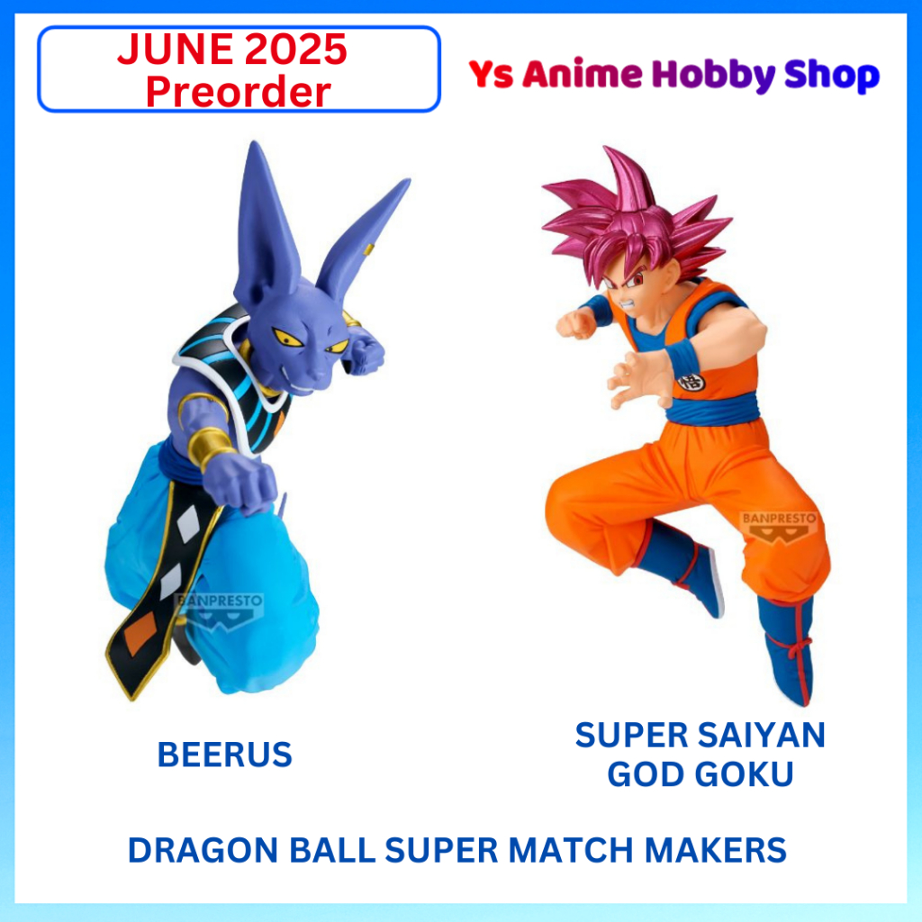 Dragon Ball Super Match Makers - Beerus (VS Super Saiyan God Son Goku)