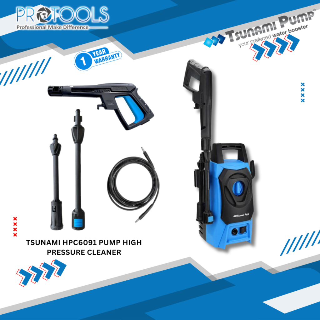 TSUNAMI HPC6091 HIGH PRESSURE WASHER CLEANER / WATER JET TSUNAMI PUMP ...