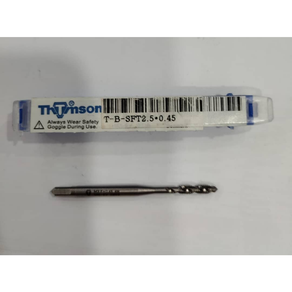 THOMSON J301B SPIRAL FLUTED TAPS - T-B-SFT2.5*0.45 (white) | Shopee ...