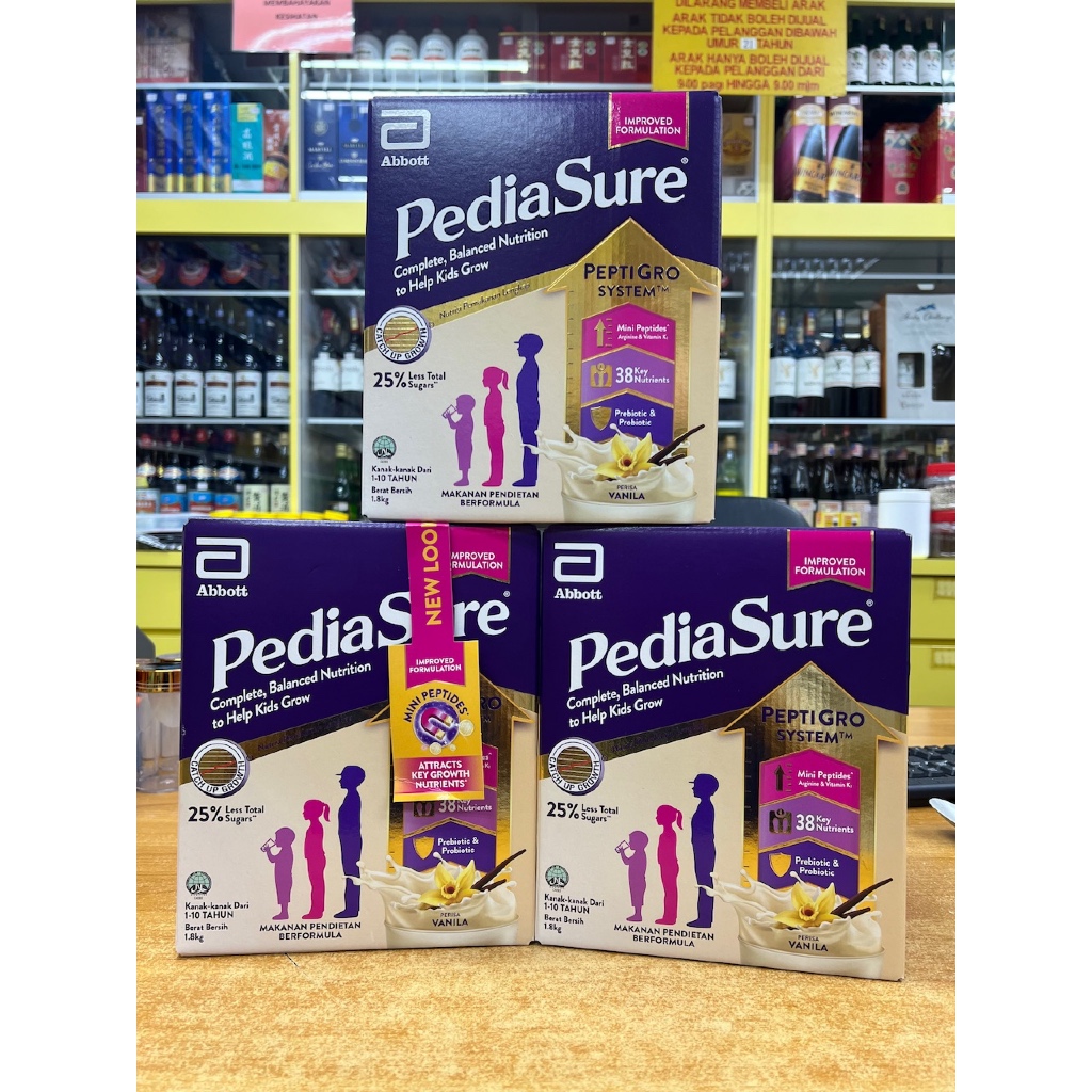 PediaSure 1.8kg BIB (Child Nutrition Supplement for Growth) | Shopee ...