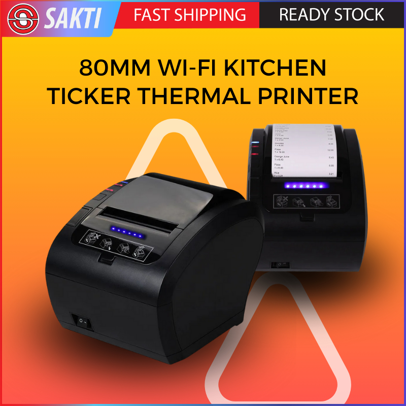 Zywell 80mm Zy606 Kitchen Ticker Printer/ Thermal Receipt Printer USB ...