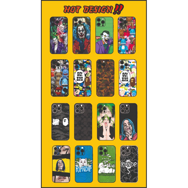 STICKER BELAKANG HANDPHONE | Shopee Malaysia