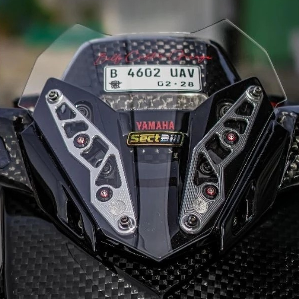 Xmax V2 Windshield Bracket Yamaha X-Max 2023 2024 2025 Visor Adaptor ...