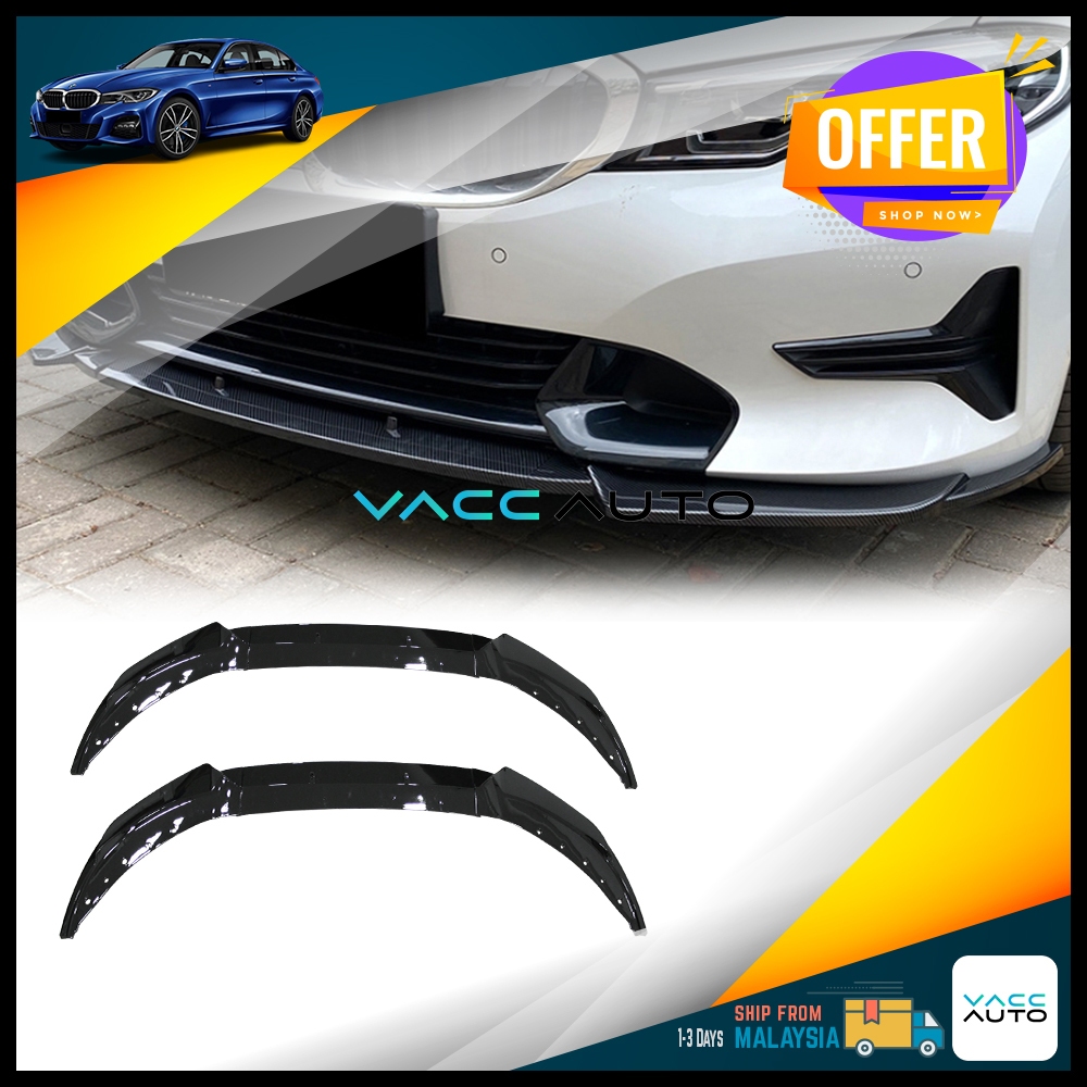 3 Series G20 G21 320i 325i Front Bumper Splitter Chin Lip Spoiler ...