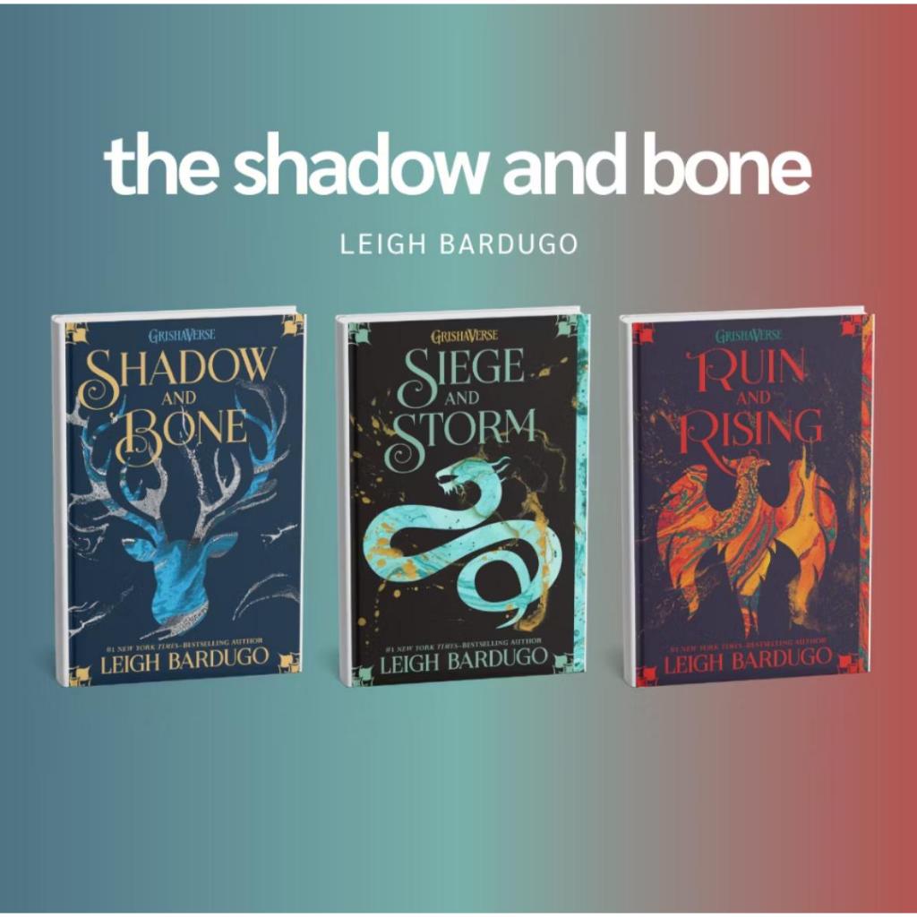 SET the shadow and bone series by leigh bardugo siege and storm ruin ...