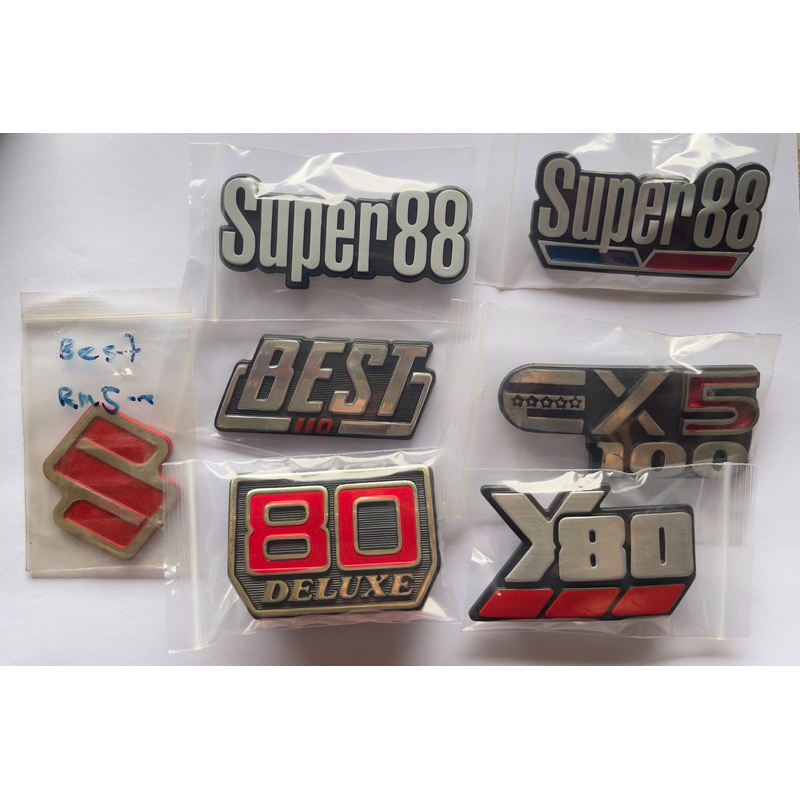Emblem leg shield Yamaha ,HONDA ,SUZUKI RC80 | Shopee Malaysia