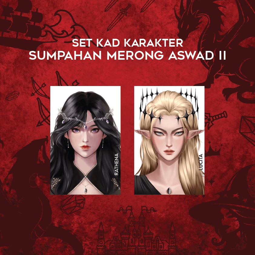 SET KAD KARAKTER Sumpahan Merong Aswad II by Dynna Zain | Shopee Malaysia