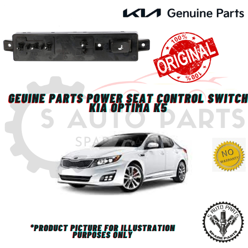 KIA OPTIMA K5 POWER SEAT CONTROL SWITCH BRAND 100% ORIGINAL KIA GENUINE ...