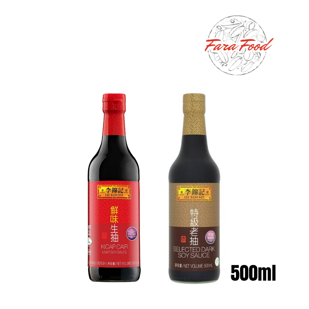 Kicap Soy Sauce Lee Kum Kee Dark Light 500ml | Shopee Malaysia