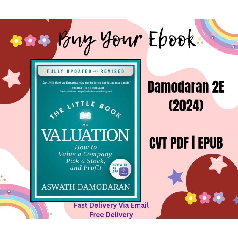 THE LITTLE BOOK OF VALUATION HOW TO VALUE A COMPANY PICK A STOCK AND PROFIT 2011 PDF visual data 5
