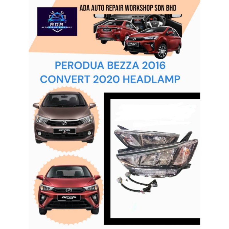 PERODUA BEZZA 2022 LED SOKET WIRING ORIGINAL NEW - RH & LH | Shopee ...