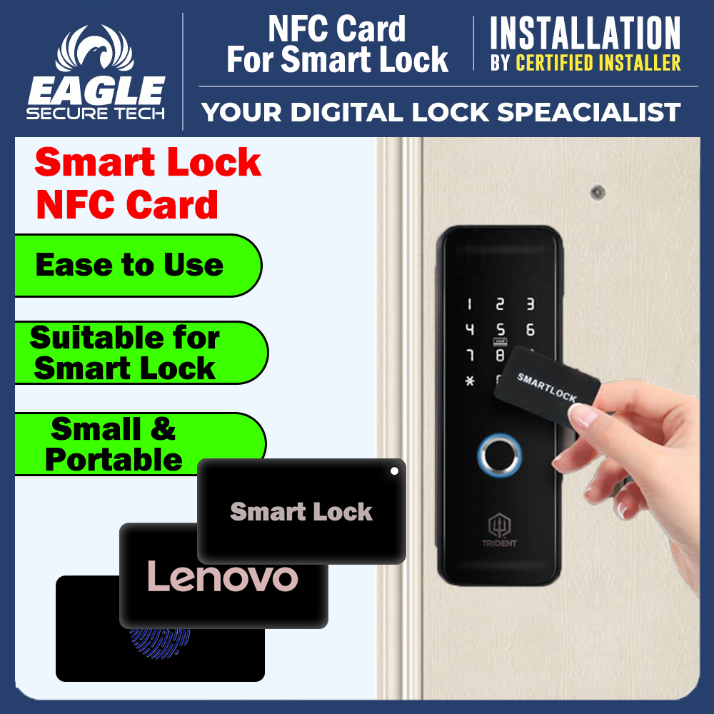 NFC Card for Smart Lock Digital ID Card Access for Door Lock | Kad ...