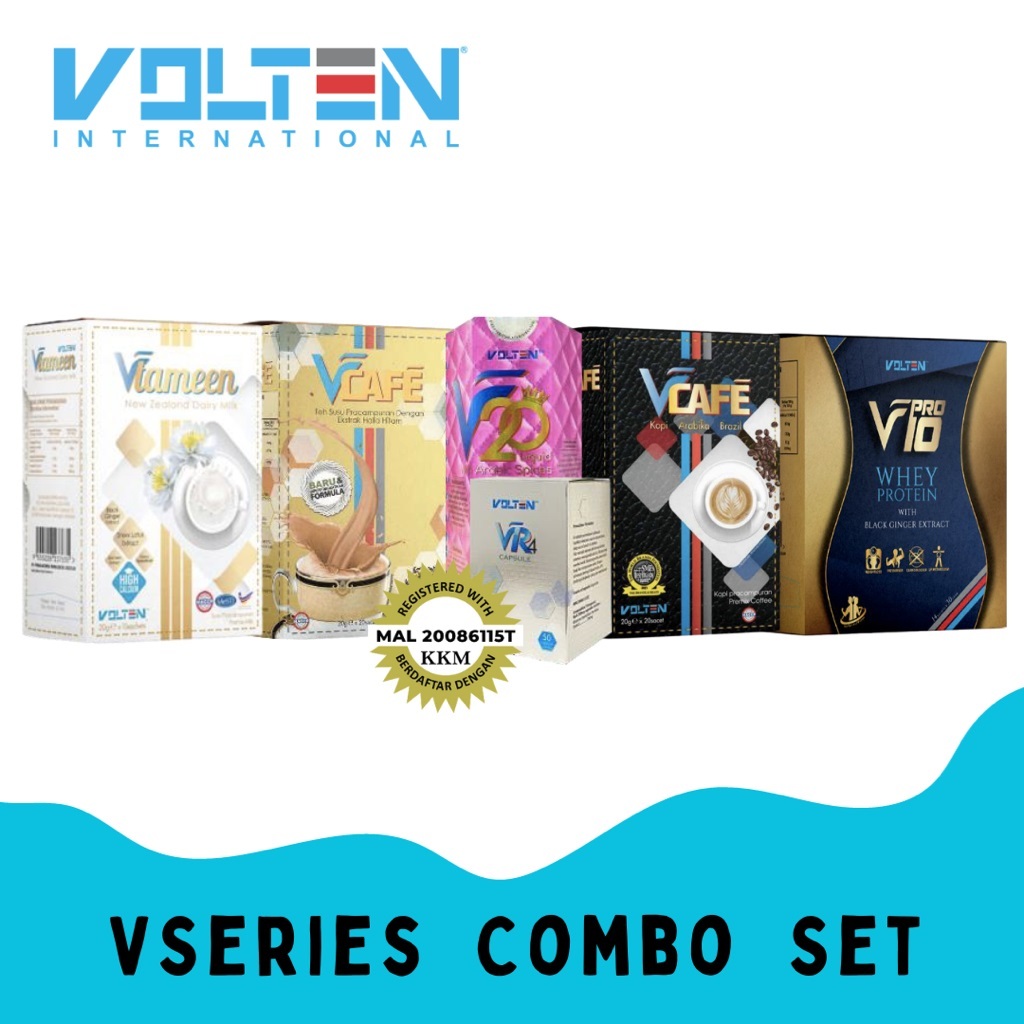 🔥HALAL🔥VOLTEN Vseries Combo Set VR4 Capsule｜Vcafe Brazilian Arabica ...