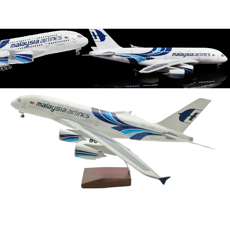 Malaysia 47cm (1:100) Aircraft Model Die-cast Metal Airplane
