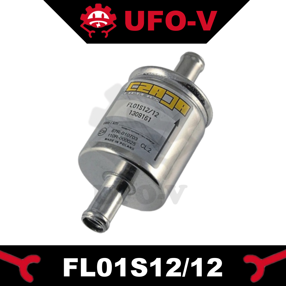 2x Gasfilter FL01S – 14x14 Mm, Voor LPG/CNG-systemen, Universeel Voor KME, BRC, STAG En Andere Merken
