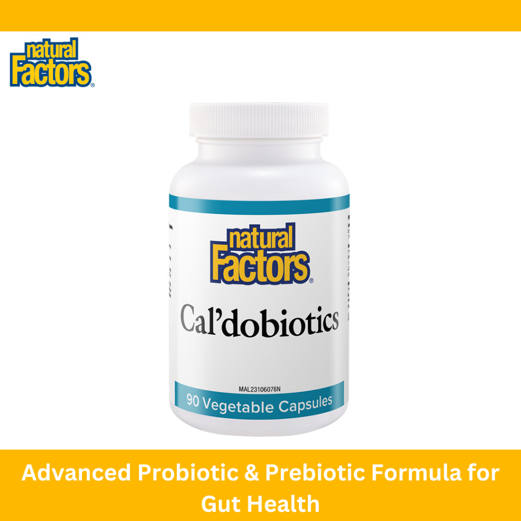 (Exp ) Natural Factors Cal’dobiotics Probiotics 90s | Shopee Malaysia