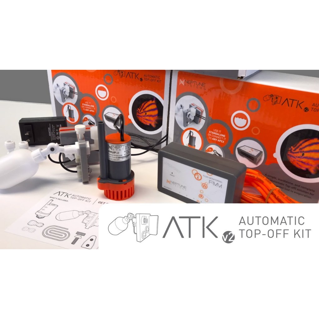 Neptune Systems - Auto Top-Off Kit v2 - ATK | Automated Aquarium Refill ...