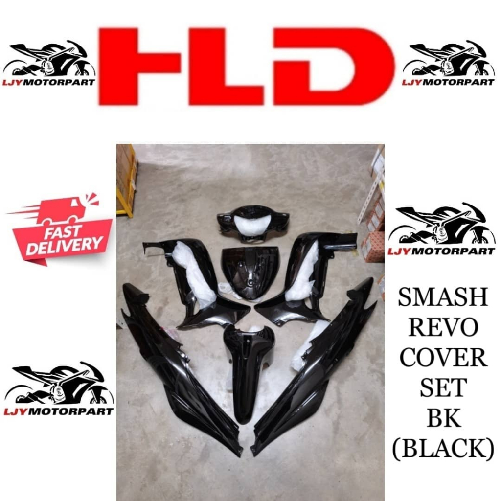 SUZUKI SMASH REVO COVER SET KAVER SET HLD (7 PCS) | Shopee Malaysia