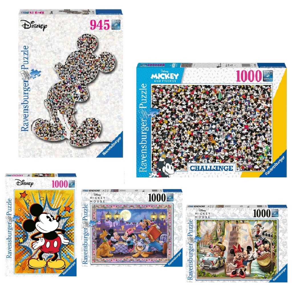 RAVENSBURGER DISNEY MICKEY ASSORTED JIGSAW PUZZLE | Shopee Malaysia