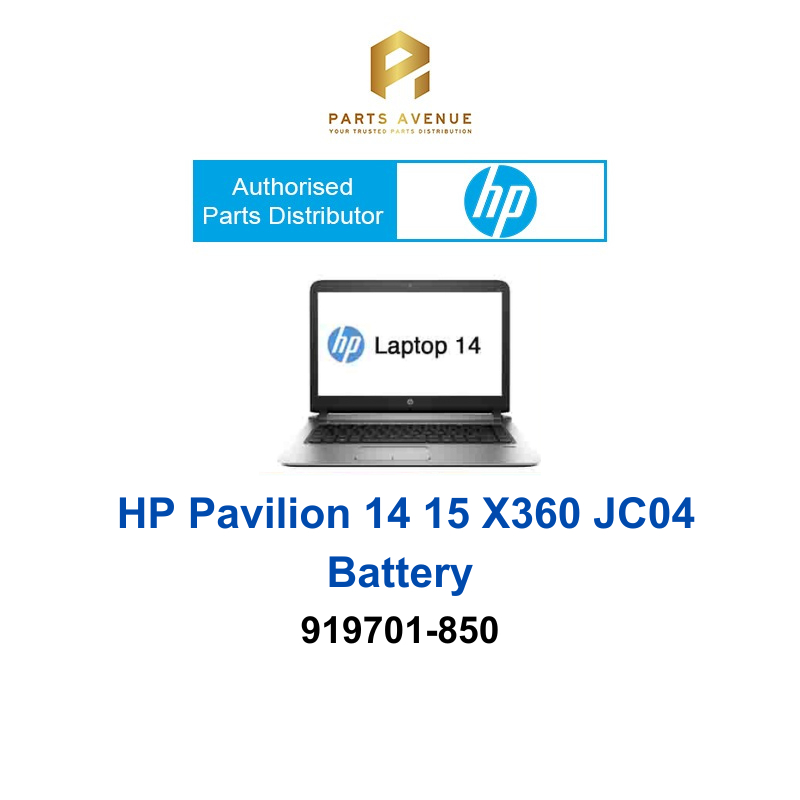 HP OFFICIAL JC04 Battery for Pavilion 14 15 X360 Battery (919701-850 ...