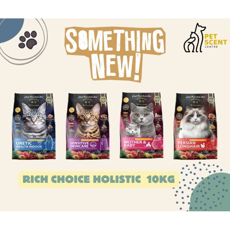 New Packing - Rich Choice Holistic Cat Food 10kg | Shopee Malaysia