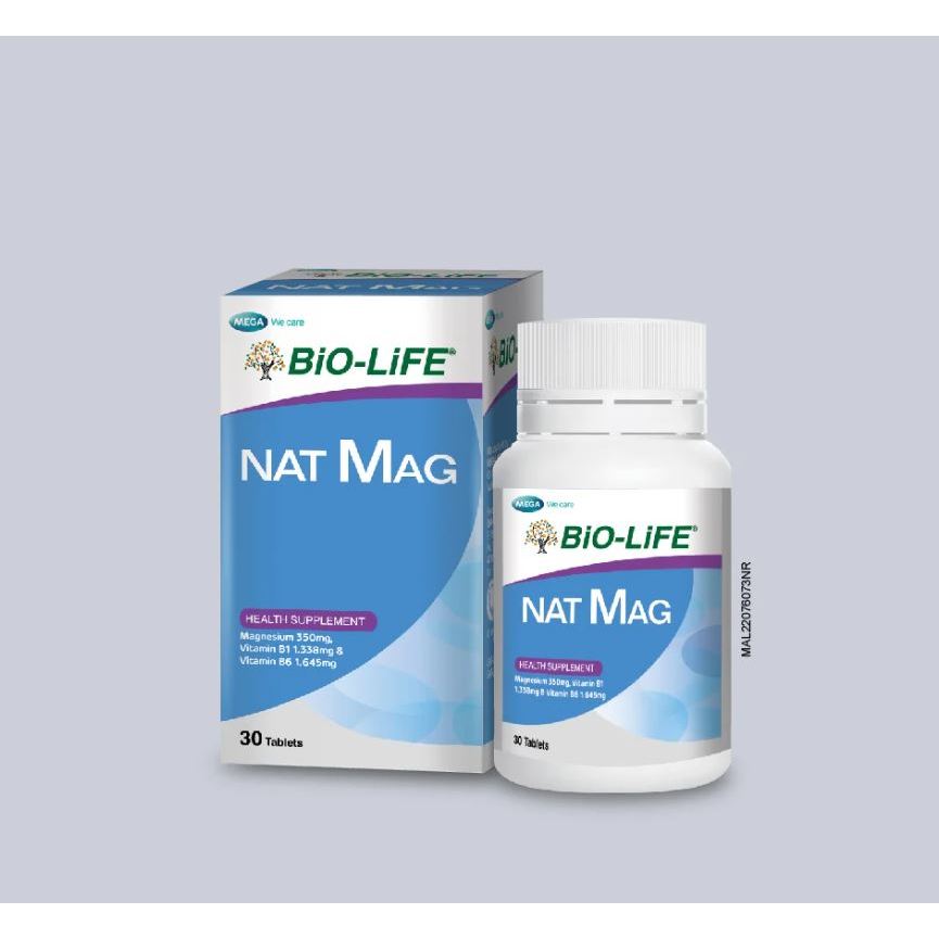 Bio-Life Nat Mag 30s: Kekuatan Tulang, Sendi, Menghilangkan Kepenatan ...