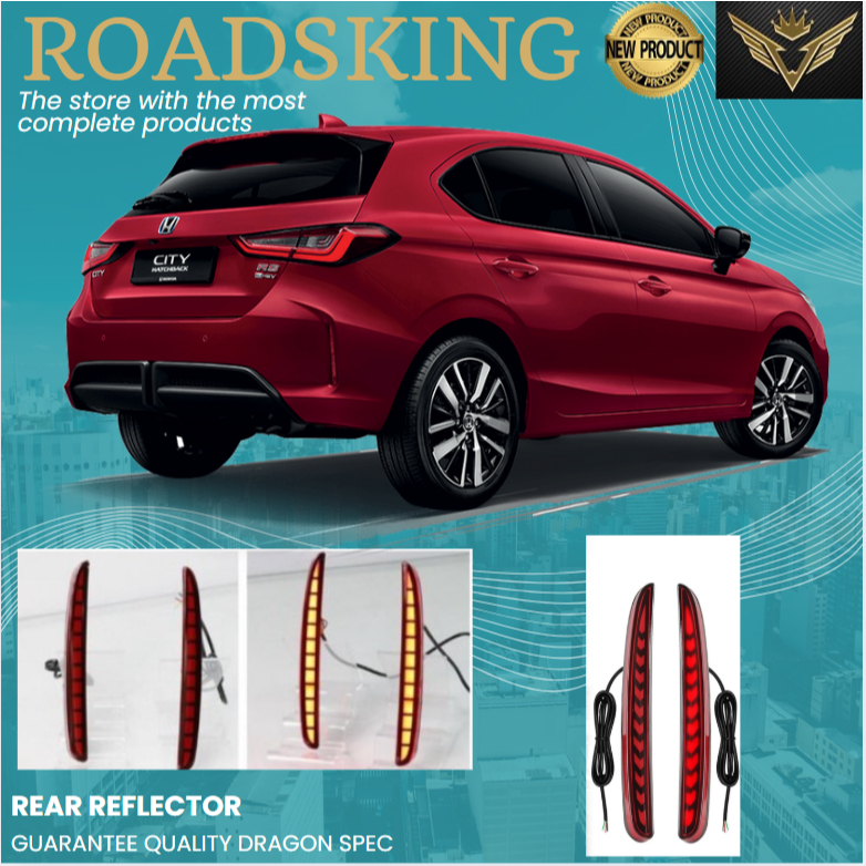 HONDA CITY HATCHBACK RS Type R FK7 FK8 HB GN5 REAR BUMPER BRAKE LIGHT ...