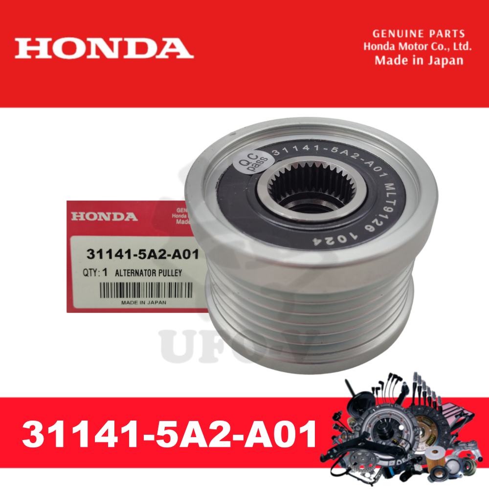 31141-5A2-A01 Alternator Pulley for Honda Accord T2A K24W 2.4 (7PK-17mm ...