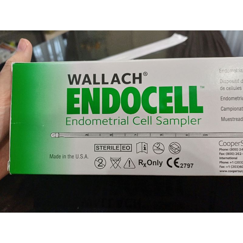 Pipelle Endocell Endometrial Suction Curette (Endometrial Cell Sampler ...