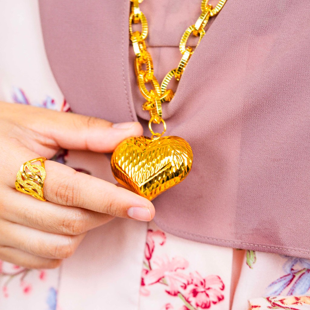 RANTAI SAUH LOVE GEMUK KOLEKSI RAYA 2025 | Shopee Malaysia