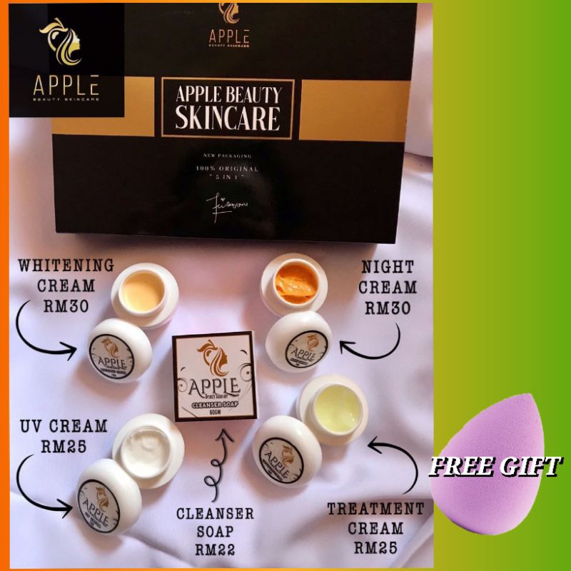 APPLE BEAUTY SKINCARE FULL SET DAN LOOSE ITEMS+FG | Shopee Malaysia