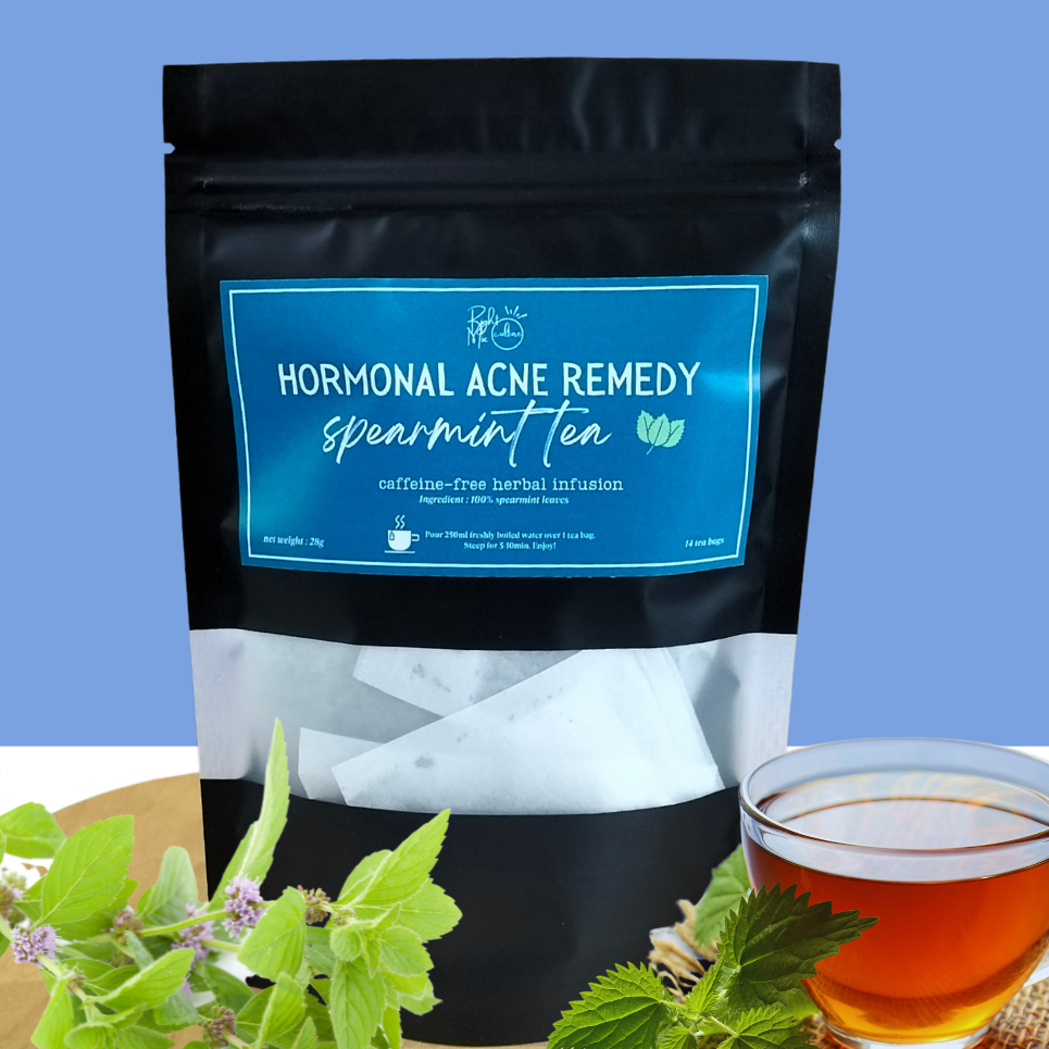 Rightmix Culture Spearmint Tea for Hormonal Acne Remedy 14 Tea Bags (2g ...