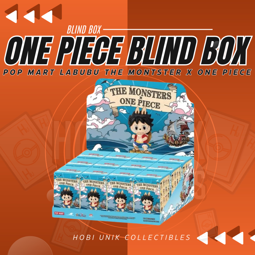 (Live Rip)[POPMART] Labubu X One Piece Box | Shopee Malaysia
