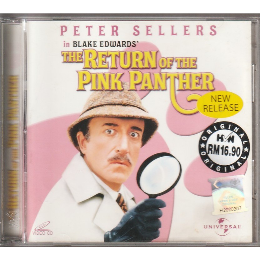 VCD THE RETURN OF THE PINK PANTHER ( ORIGINAL VCD ) | Shopee Malaysia
